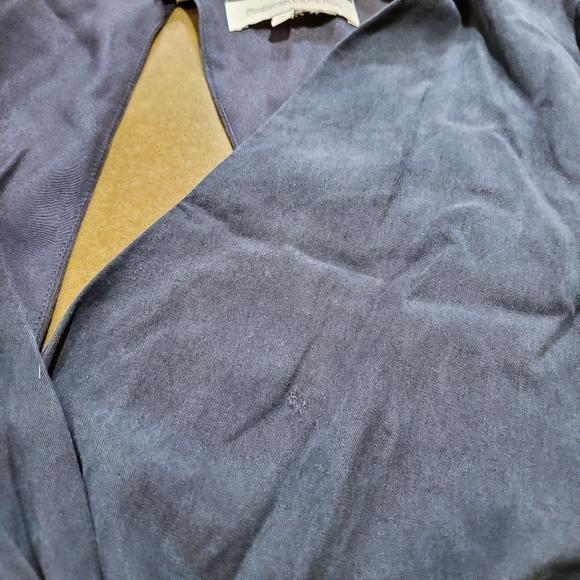 Finders Keepers Blue Rewind Culotte Jumpsuit - Picture 7 of 8